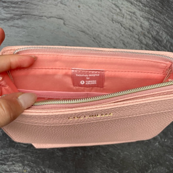 NWOT Coccinelle pink clutch - Picture 3 of 4